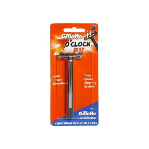 Gillette 7 O Clock PII Twin Blade Shaving Safer