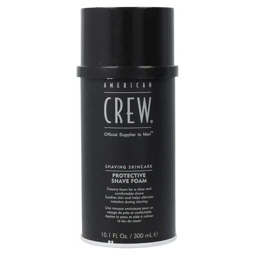 American Crew Shave Cream for Men, Protective Shave Foam, 10.1 Fl Oz