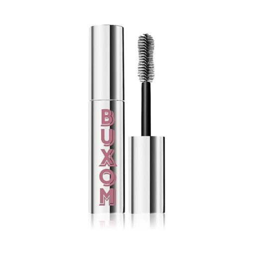 BUXOM Xtrovert Mascara, Lengthening & Lifting Mascara for Lash Volume, Lift & Length, 12HR Wear, Clump-Free, Smudge-Proof, Black