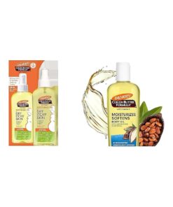 Palmer 's Cocoa Butter Soothing Oil, 5.1 Ounces and Moisturizing Body Oil, 8.5 Ounces Skin Care Bundle