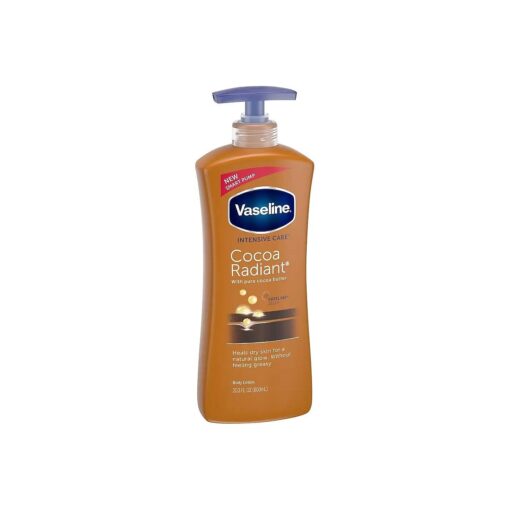 Vaseline Intensive Care Lotion Cocoa Radiant 20.3 Ounce Pump ( 600ml ) ( 2 Pack )