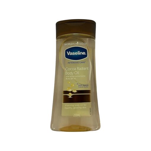 Vaseline Intensive Care Cocoa Radiant Body Gel Oil, 6.8 Ounce