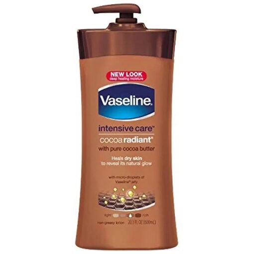 Vaseline Intensive Care Lotion, Cocoa Radiant 20.3 oz ( Pack of 3 )