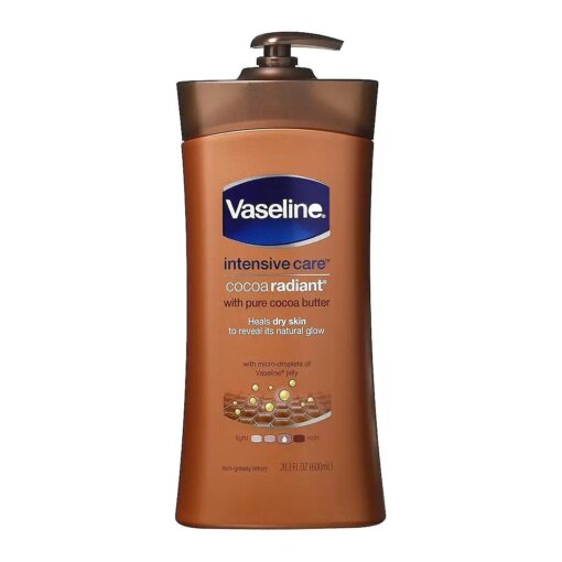 Vaseline Lotion Cocoa Radiant 20.3 oz ( Pack of 2 )