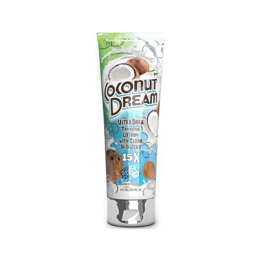 Coconut Dream Ultra Dark Tanning with Clear Bronzers, 8 oz .