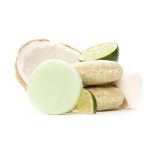 Sweet & Sassy Shampoo + Conditioner Bars : Includes 1 Shampoo, 1 Conditioner, Made in the USA, Natural, Organic, SLS Free, Safe for Color Treated Hair, Coconut Lime