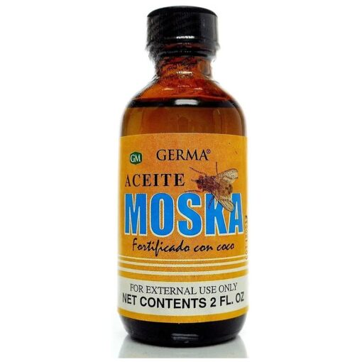 Aceite De Moska Fortificado Con Aceite De Coco Oil 2 Oz, By Germa