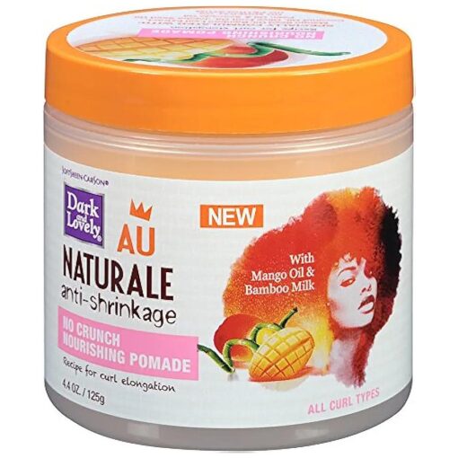 SoftSheen-Carson Dark and Lovely Au Naturale Anti-Shrinkage No Crunch Nourishing Pomade, 4.4 oz