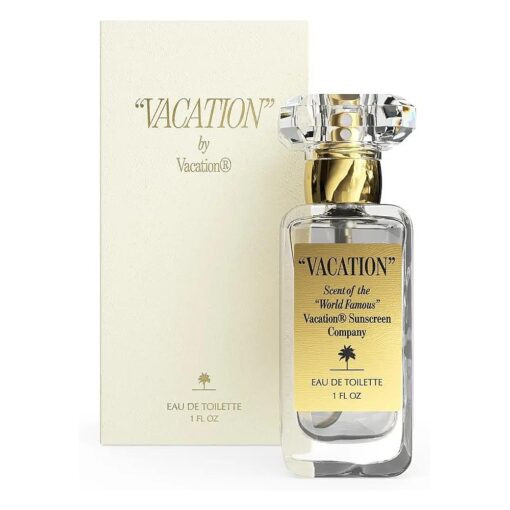 VACATION Eau de Toilette Perfume - Coconut Perfume for Women and Men - Clean Classic - Beach Perfume with Fruity Notes - 1 fl, Oz .