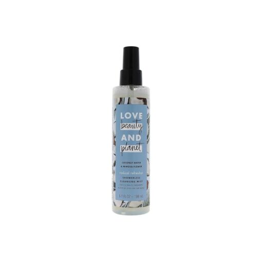 Love Beauty and Planet Coconut Water and Mimosa Flower Showerless Cleansing Mist By Love Beauty and Planet for Unisex - 6.7 Oz Body Mist, 6.7 Ounce