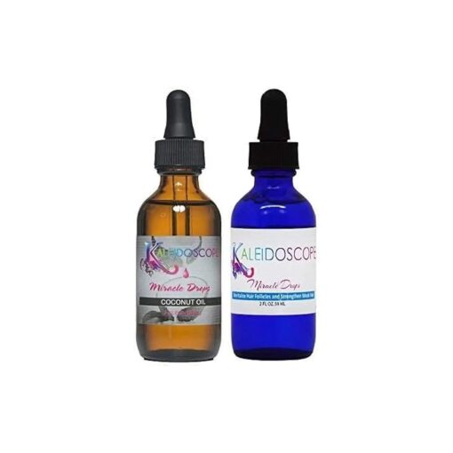 kaleidoscope Miracle Drops 2oz Combo Pack ( COCONUT & REGULAR-BLUE )