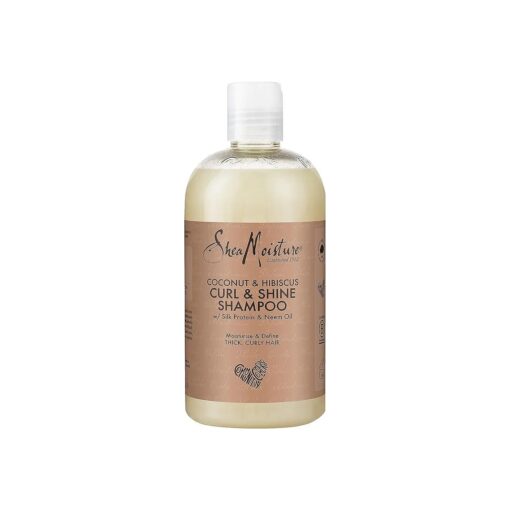 Shea Moisture Coconut and Hibiscus Curl and Shine Shampoo 13 Ounce