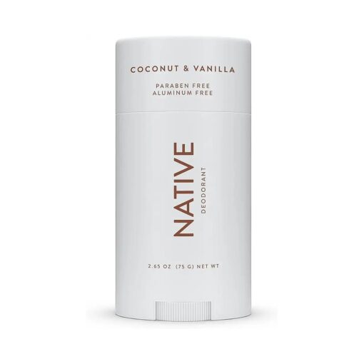 Native Deodorant Contains Naturally Derived Ingredients, 72 Hour Odor Control | Deodorant for Women and Men, Aluminum Free with Baking Soda, Coconut Oil and Shea Butter | Coconut & Vanilla