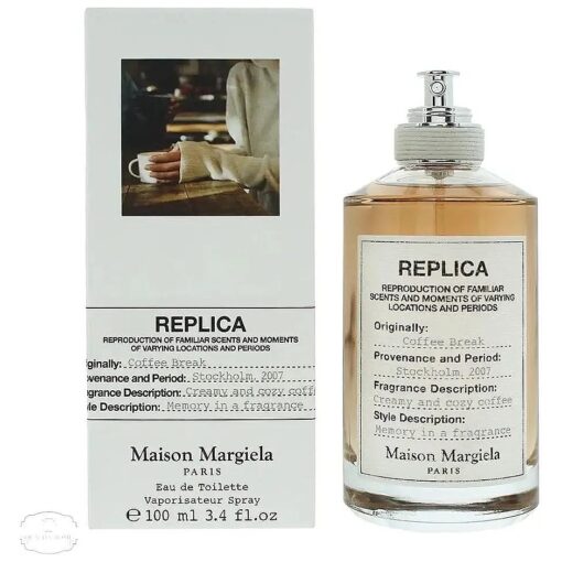 Maison Margiela Replica Coffee Break Fragrance 100ml, Limited Edition,3.4 Fl Oz ( Pack of 1 ), MMMNCZ027