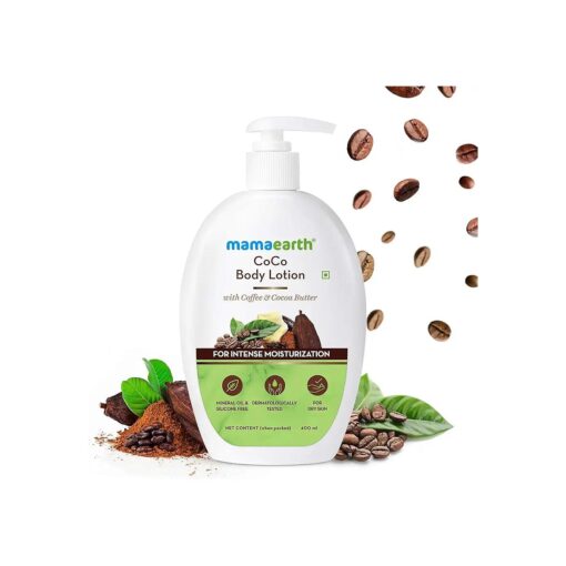 MAMAEARTH CoCo Body Lotion With Coffee and Cocoa for Intense Moisturization - 400ml