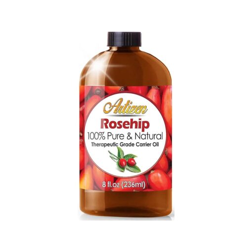 Artizen 8oz Rosehip Oil ( 100 % PURE & NATURAL ) - Cold Pressed & Harvested From Fresh Roses Bushes & Rose Seed - Rose Hip Oil is Perfect for Your Skin, Face, Nails, Hands