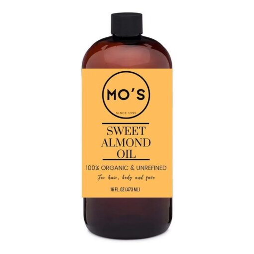 Sweet Almond Oil 16oz 100 % Pure, Cold Pressed