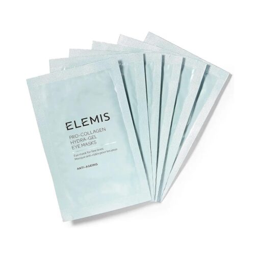 ELEMIS Pro-Collagen Hydra-Gel Eye Masks, Under-Eye Treatment Hydrates, Smooths, Tightens & Help Visibly Reduce the Look of Lines & Wrinkles, Pack of 6