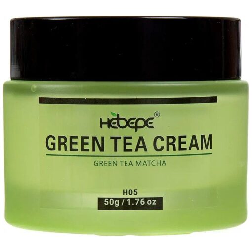 Green Tea Matcha Face Moisturizer Cream with Collagen, Cocoa Butter, Grapefruit, Vitamin C & E, Tangerine Peel Extract, Anti-Aging Face Cream Help Reduce Wrinkles Fine Lines