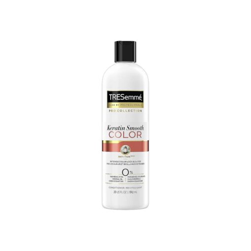 TRESemme Conditioner for Color Treated Hair Keratin Smooth Color that Prolongs Color and Extends the Time Between Coloring 20 oz