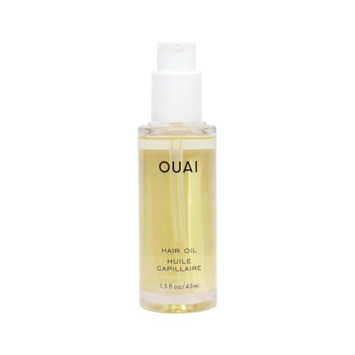 OUAI Hair Oil - Hair Heat Protectant Oil for Frizz Control - Adds Hair Shine and Smooths Split Ends - Color Safe Formula - Paraben, Phthalate and Sulfate Free ( 1.5 oz )