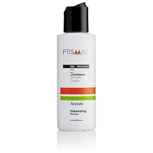 Prismax Pre-Wash Clarifying Shampoo with Keratin - Use Before Hair Treatments, Coloring, Processing, etc, - 4oz