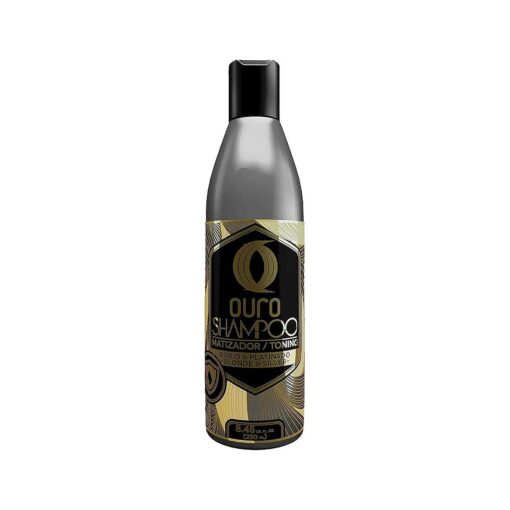 Ouro Toning Shampoo ( Matizador ) for blonde & silver hair 8.45 oz