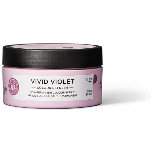 Colour Refresh, Vivid Violet 3.4 Fl Oz, Purple Hair Mask, Semi-Permanent Pigments, 100 % Vegan & Sulfate/Paraben free