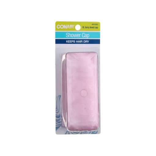 Conair Terry Lined Showercap, 2.4 Ounce