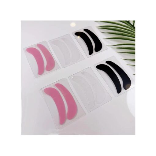 Reusable Eye Pad Under Eye Patches Silicone Lash Lift Cover Eyelash Extension Patch 6 Pair Lower Lash Isolation Pads For Sensitive Skin During Eyelash Perm Lamination or Lash Extensions