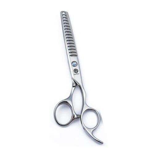 6.0 inch Silver Professional Hairdressing Scissors 16 Teeth Fishbone Big Tooth Thinning/Blending/Texturing Barber Chunker Shear