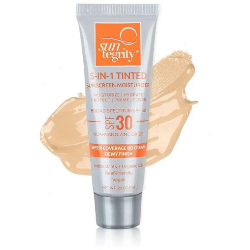 Suntegrity SAMPLE TUBE 5 in 1 Tinted Face Sunscreen ( Light )