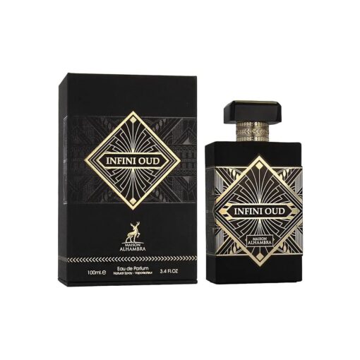 Maison Alhambra Infini Oud Eau De Parfum Spray, 3.4 Ounce ( Unisex )