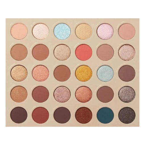 ColourPop YOU 'RE GOLDEN Eyeshadow Palette Mega Matte Metallic Semi-Sparkle Glitter Cruelty-Free Super-Pigmented Color