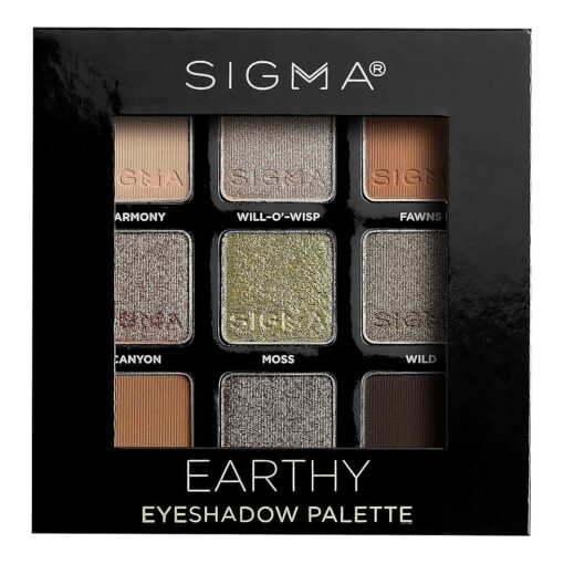 Sigma Beauty Earthy Eyeshadow Palette