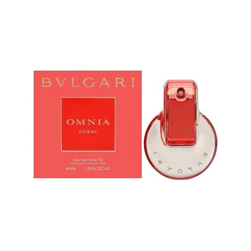 Bvlgari Omnia Coral Eau De Toilette Spray for Women, 1.35 Ounce