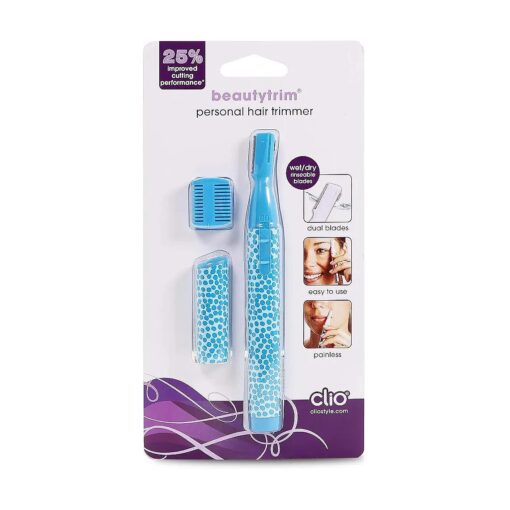 Beautytrim Personal Hair Trimmer, Removes Peach Fuzz and Any Other Unwanted Facial Hair