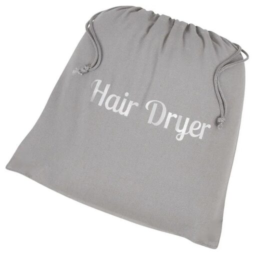 Hair Dryer Bags by Radiant Complex : Perfect for Travel, and Safe Storage of Any Hair Dryer, Curling Iron, Straightener, Brush or Makeup Bag, Convenient 12.25" x 13.25" Size fits Any Hair Accessory