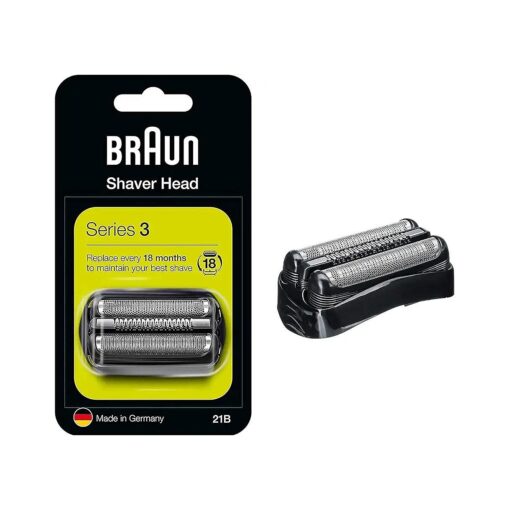 Braun Replacement for 21B Razor Razors Series 3 Black