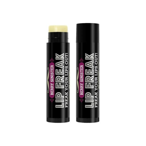 Doctor Lip Bang 's BUZZING Lip Balm | Lip Freak| 100 % All Natural | Cruelty Free | Berry Sinister | 2 Pack