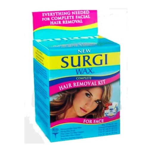 Surgi-wax Complete Hair Removal Kit For Face, 1.2-Ounce Boxes ( Pack of 3 )