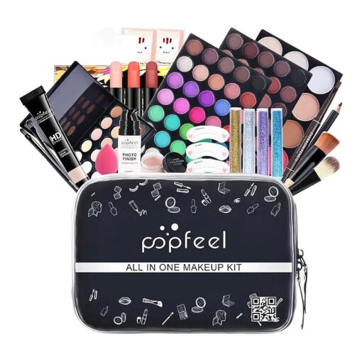 Makeup Kit All In One Makeup Kit, Multipurpose Makeup Set Full Makeup Essential Starter Kit for Beginners Pros Makeup Gift Set for girl or Women