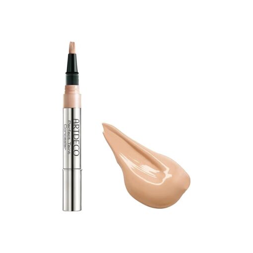 ARTDECO Perfect Teint Concealer - Light Ivory Ndeg06 - Light-Reflecting Concealer with Brush Applicator - No Signs of Tiredness - Medium Coverage - Water-Resistant - Long Lasting - Makeup - 0.07 Fl Oz