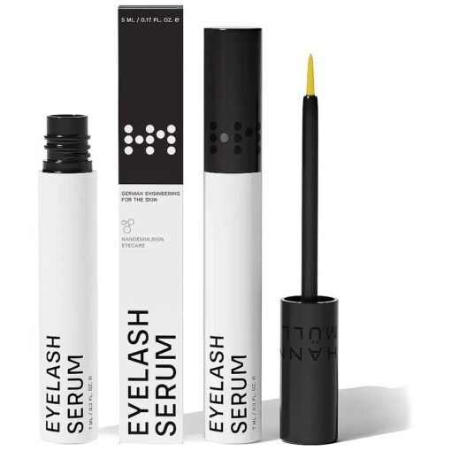 ADVANCED Eyelash Serum - 3X MORE EFFECTIVE with BIOACTIVE PEPTIDES and PATENTED TETRAOYL ( tm ) - Lengthens, Thickens, Strengthens - 2X MORE CONDITIONING - 68 % More Volume