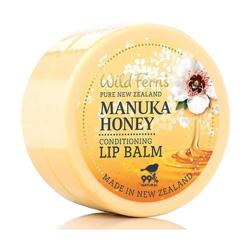 Wild Ferns Manuka Honey Conditioning Lip Balm, 99 % Natural, 15 grams