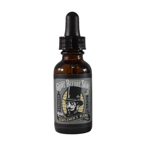 Grave Before Shave ( tm ) Gentlemen 's Blend Beard Oil ( Bourbon/Sandal Wood Scent )