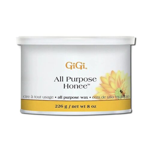 GiGi All Purpose Honee Hair Removal Wax with Beeswax Formula, 8 oz