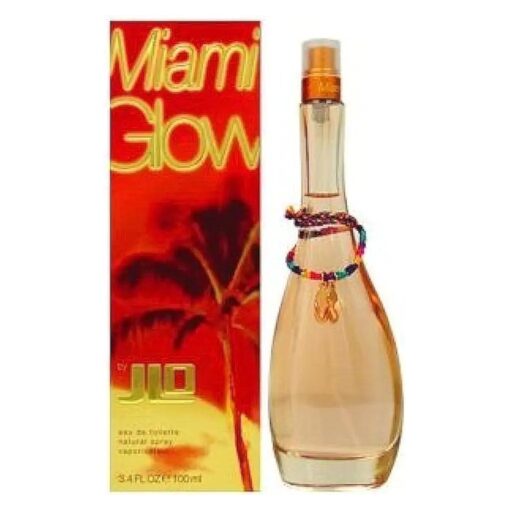 J.Lo Miami Glow Eau de Toilette Spray for Women, 3.4 Fluid Ounce