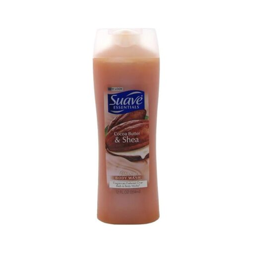 Suave Body Wash, Cocoa and Shea Butter 12 Ounces ( Pack of 2 )