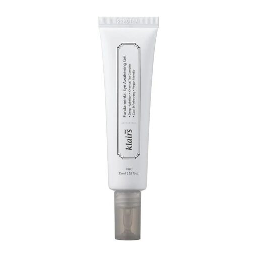 [ DearKlairs ] Fundamental Eye Awakening Gel 35ml | Vegan, Improves Dark Circles with de-Puffing and Anti-oxidizing for Bags, Puffy Under Eye Treatment for Women